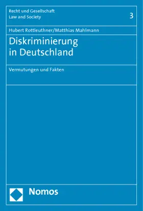 Rottleuthner / Mahlmann |  Diskriminierung in Deutschland | Buch |  Sack Fachmedien