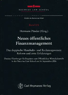 Pünder |  Neues öffentliches Finanzmanagement | Buch |  Sack Fachmedien