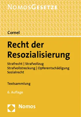  Recht der Resozialisierung | Buch |  Sack Fachmedien