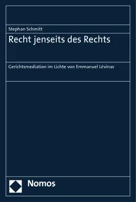 Schmitt |  Recht jenseits des Rechts | Buch |  Sack Fachmedien