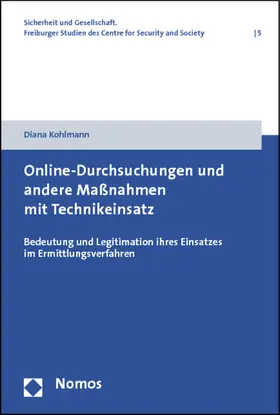 Kohlmann |  Online-Durchsuchungen und andere Maßnahmen mit Technikeinsatz | Buch |  Sack Fachmedien