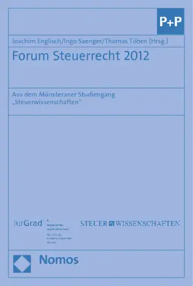 Englisch / Saenger / Töben |  Forum Steuerrecht 2012 | Buch |  Sack Fachmedien