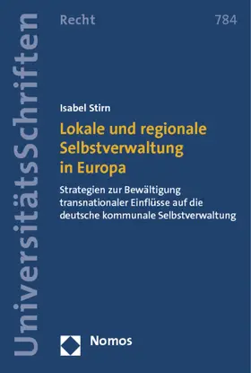 Stirn |  Lokale und regionale Selbstverwaltung in Europa | Buch |  Sack Fachmedien