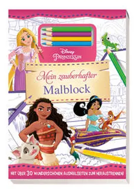 Panini |  Disney Prinzessin: Mein zauberhafter Malblock | Buch |  Sack Fachmedien