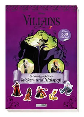 Panini |  Disney Villains: Schaurig-schöner Sticker- und Malspaß | Buch |  Sack Fachmedien