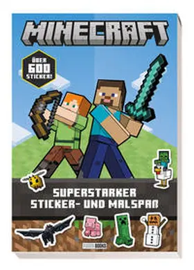 Panini |  Minecraft: Superstarker Sticker- und Malspaß | Buch |  Sack Fachmedien