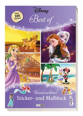Panini |  Disney Best of: Wunderschöner Sticker- und Malblock | Buch |  Sack Fachmedien