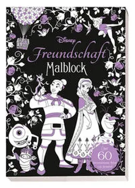 Panini |  Disney Freundschaft: Malblock: über 60 herzerwärmende Motive zum Ausmalen! | Buch |  Sack Fachmedien