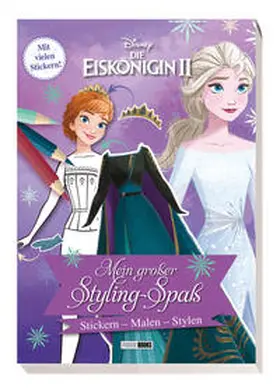 Panini |  Disney Die Eiskönigin 2: Mein großer Styling-Spaß: Stickern, Malen, Stylen | Buch |  Sack Fachmedien