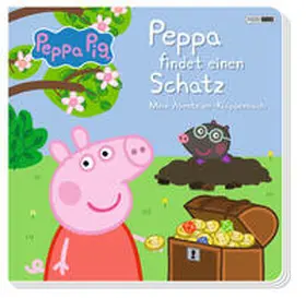 Panini | Peppa Pig: Peppa findet einen Schatz - Mein Abenteuer-Klappenbuch | Buch | 978-3-8332-4363-9 | www2.sack.de