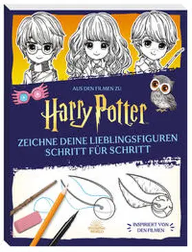 Gouache / Tobacco |  Aus den Filmen zu Harry Potter: Zeichne deine Lieblingsfiguren Schritt für Schritt | Buch |  Sack Fachmedien
