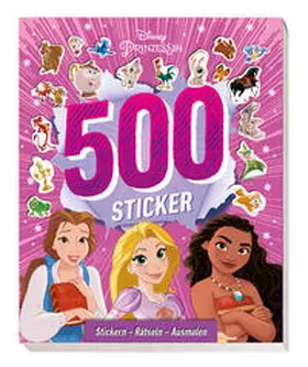 Panini |  Disney Prinzessin: 500 Sticker - Stickern - Rätseln - Ausmalen | Buch |  Sack Fachmedien