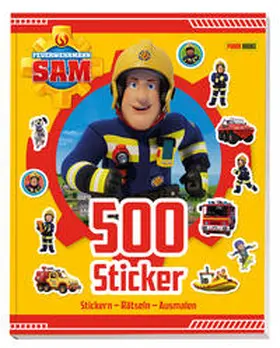 Panini |  Feuerwehrmann Sam: 500 Sticker - Stickern - Rätseln - Ausmalen | Buch |  Sack Fachmedien