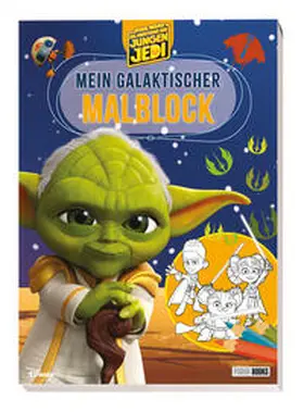 Panini |  Star Wars: Die Abenteuer der jungen Jedi - Mein galaktischer Malblock | Buch |  Sack Fachmedien