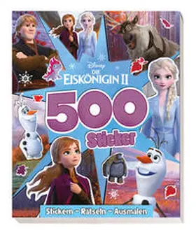 Panini |  Disney Die Eiskönigin 2: 500 Sticker - Stickern - Rätseln - Ausmalen | Buch |  Sack Fachmedien