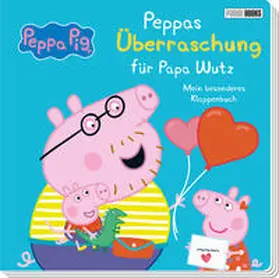 Panini / Hoffart |  Peppa Pig: Peppas Überraschung für Papa Wutz - Mein besonderes Klappenbuch | Buch |  Sack Fachmedien