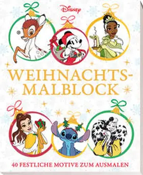 Disney / Panini |  Disney: Weihnachtsmalblock: 40 festliche Motive zum Ausmalen | Buch |  Sack Fachmedien