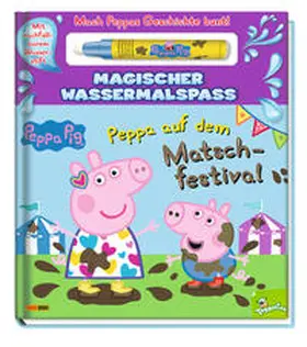 Panini |  Peppa Pig: Peppa auf dem Matschfestival - Magischer Wassermalspaß | Buch |  Sack Fachmedien