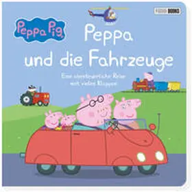Panini |  Peppa Pig: Peppa und die Fahrzeuge - Eine abenteuerliche Reise mit vielen Klappen | Buch |  Sack Fachmedien