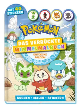 Pokémon / Panini |  Pokémon: Das verrückte Wimmelmalbuch - Entdecke Paldea! | Buch |  Sack Fachmedien
