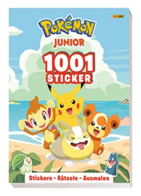Panini / Pokémon |  Pokémon Junior: 1001 Sticker - Stickern - Rätseln - Ausmalen | Buch |  Sack Fachmedien