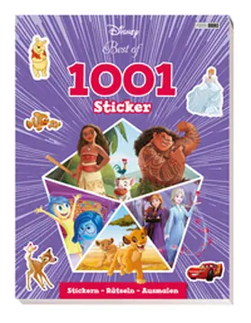 Panini / Disney |  Disney Best of: 1001 Sticker - Stickern - Rätseln - Ausmalen | Buch |  Sack Fachmedien