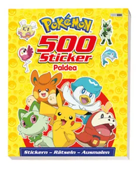 Panini / Pokémon |  Pokémon: 500 Sticker Paldea - Stickern - Rätseln - Ausmalen | Buch |  Sack Fachmedien