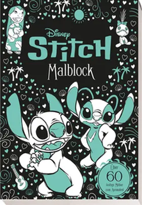 Disney / Panini |  Disney Stitch: Malblock: über 60 lustige Motive zum Ausmalen! | Buch |  Sack Fachmedien