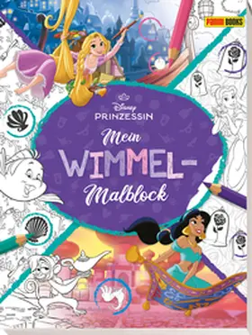 Disney / Panini |  Disney Prinzessin: Mein Wimmel-Malblock | Buch |  Sack Fachmedien