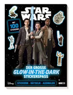 Panini |  Disney Star Wars: Der große Glow-in-the-Dark-Stickerspaß: Stickern - Rätseln - Ausmalen | Buch |  Sack Fachmedien