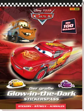 Panini |  Disney Cars: Der große Glow-in-the-Dark-Stickerspaß: Stickern - Rätseln - Ausmalen | Buch |  Sack Fachmedien