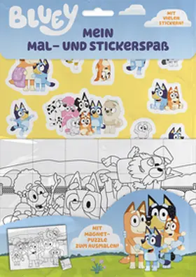 Panini |  Bluey: Mein Mal- und Stickerspaß | Buch |  Sack Fachmedien