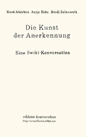 Alsleben / Eske / Salaverria |  Die Kunst der Anerkennung | Buch |  Sack Fachmedien