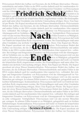 Scholz |  Nach dem Ende | Buch |  Sack Fachmedien