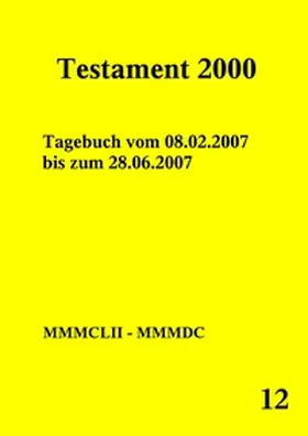 Norman |  Testament 2000 Band 12 | Buch |  Sack Fachmedien
