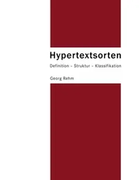 Rehm |  Hypertextsorten | Buch |  Sack Fachmedien