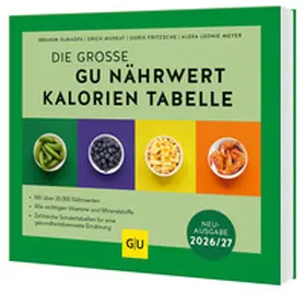 Elmadfa / Muskat / Fritzsche |  Die große GU Nährwert-Kalorien-Tabelle 2026/27 | Buch |  Sack Fachmedien