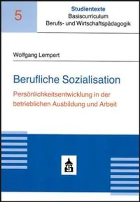 Lempert |  Berufliche Sozialisation | Buch |  Sack Fachmedien