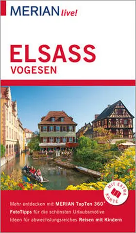 Christoffel-Crispin / Nückles |  MERIAN live! Reiseführer Elsass Vogesen | Buch |  Sack Fachmedien
