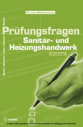 Nestler / Becker / Schenker |  Prüfungsfragen Sanitär- und Heizungshandwerk | eBook | Sack Fachmedien