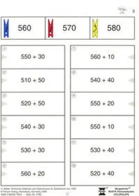Müller |  Einfaches Addieren und Subtrahieren im ZR bis 1000 | Sonstiges |  Sack Fachmedien