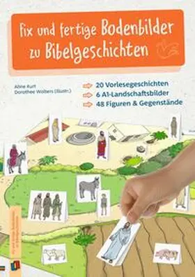 Kurt |  Fix und fertige Bodenbilder zu Bibelgeschichten | Buch |  Sack Fachmedien