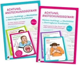 Breckling |  Paket: Achtung, Ansteckungsgefahr! - 24 verständliche Aushänge und Merkblätter zu übertragbaren Krankheiten | Buch |  Sack Fachmedien