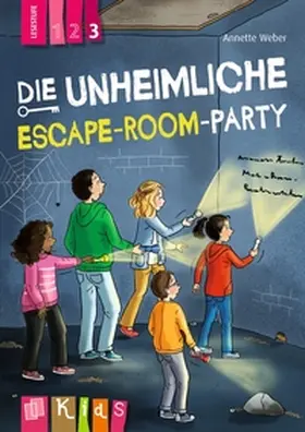 Weber |  Die unheimliche Escape-Room-Party - Lesestufe 3 | Buch |  Sack Fachmedien
