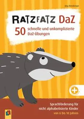 Ehrnsberger |  Ratzfatz DaZ - 50 schnelle und unkomplizierte DaZ-Übungen | Buch |  Sack Fachmedien
