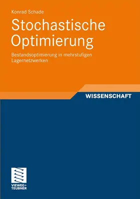 Schade |  Stochastische Optimierung | Buch |  Sack Fachmedien