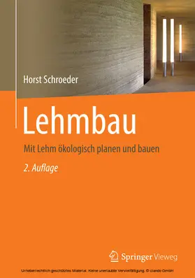 Schroeder | Lehmbau | E-Book | www2.sack.de