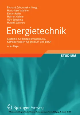 Zahoransky / Allelein / Bollin |  Energietechnik | eBook | Sack Fachmedien
