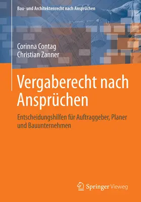 Contag / Zanner |  Vergaberecht nach Ansprüchen | eBook | Sack Fachmedien