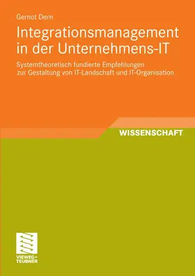 Dern |  Integrationsmanagement in der Unternehmens-IT | eBook | Sack Fachmedien